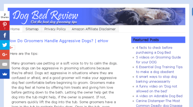 dogbedreview.org