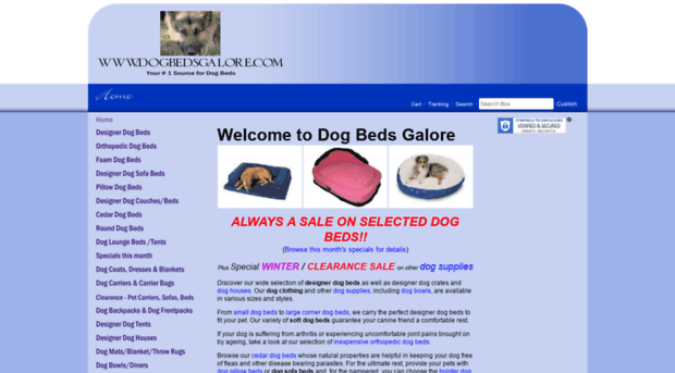 dogbedsgalore.com