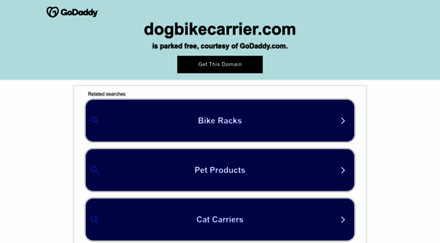 dogbikecarrier.com