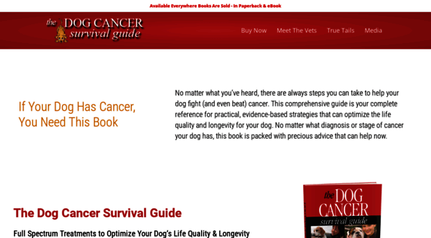 dogcancerbook.com