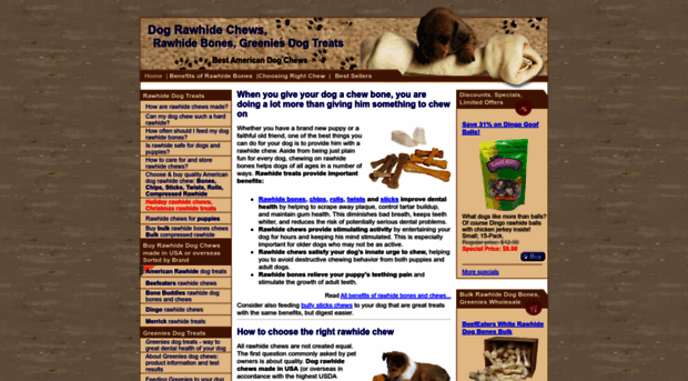 dogchewsrawhide.com