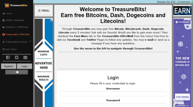 dogecoin.treasurebits.net