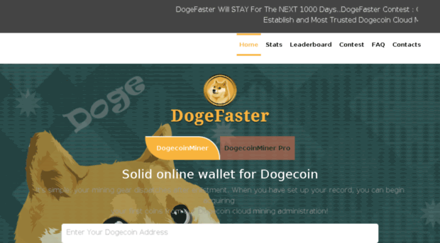dogefaster.com