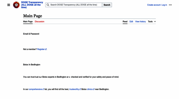 dogetransparency.wiki