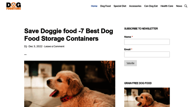 dogfooditems.com