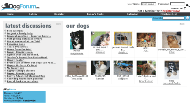 dogforum.org