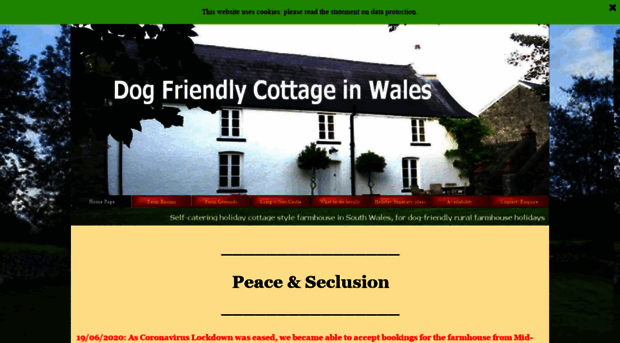 dogfriendlycottagewales.com