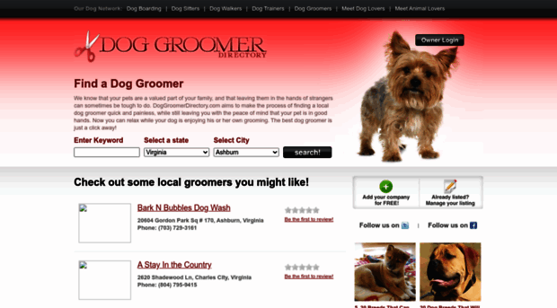 doggroomerdirectory.com