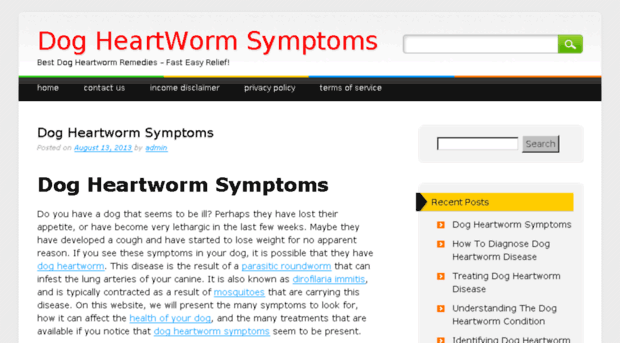 dogheartwormsymptoms.com