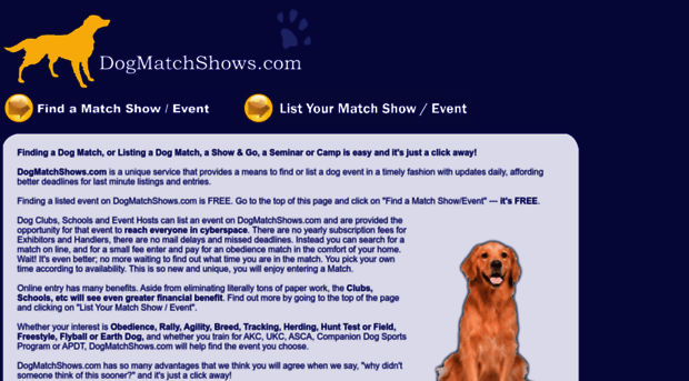 dogmatchshows.com