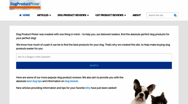 dogproductpicker.com