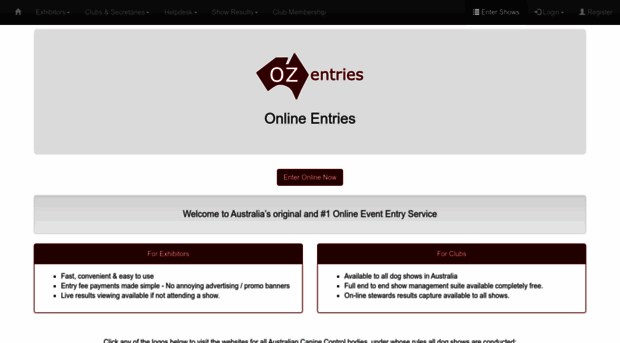 dogs.ozentries.com.au