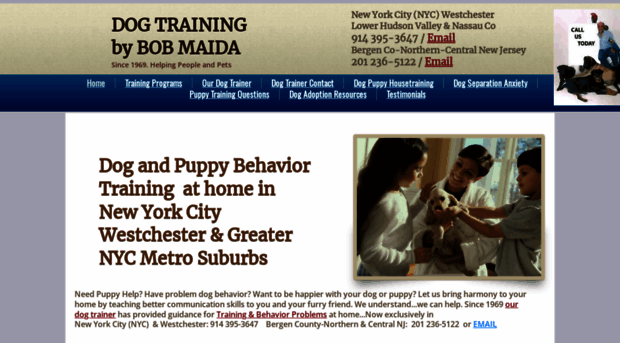 dogtrainingbybobmaida.com
