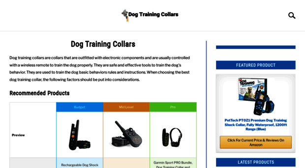 dogtrainingcollarreviews.com