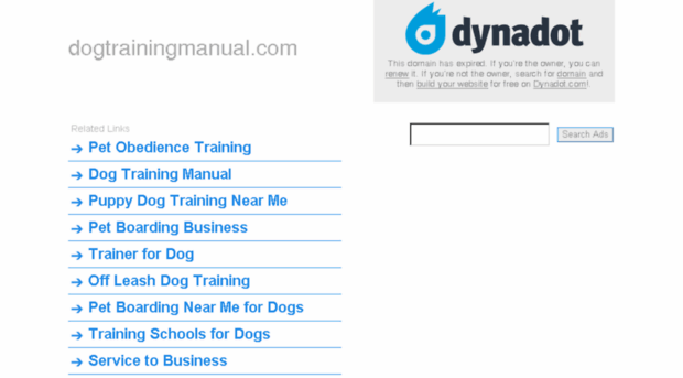 dogtrainingmanual.com