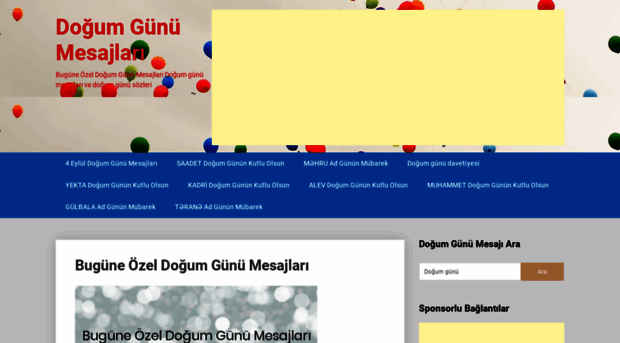 dogumgunumesajlari.net