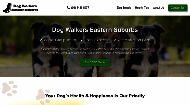 dogwalkerseasternsuburbs.com