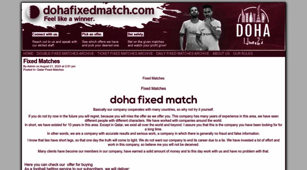 dohafixedmatch.com