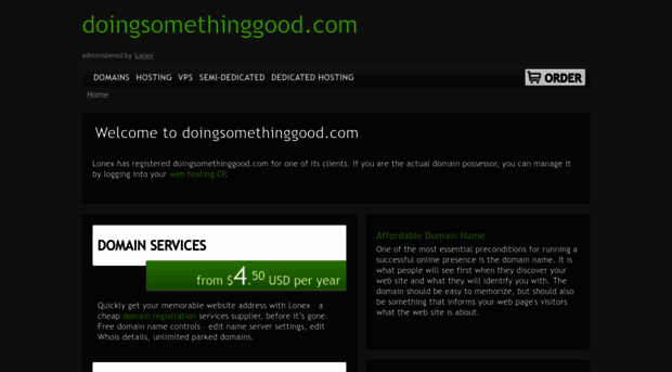 doingsomethinggood.com