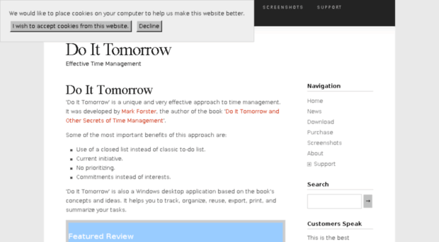 doittomorrow.com