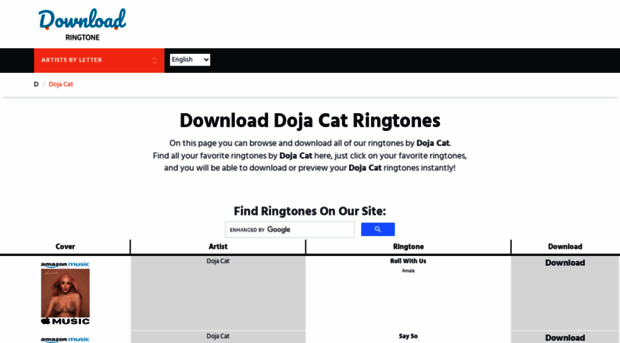 dojacat.download-ringtone.com