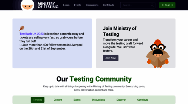 dojo.ministryoftesting.com