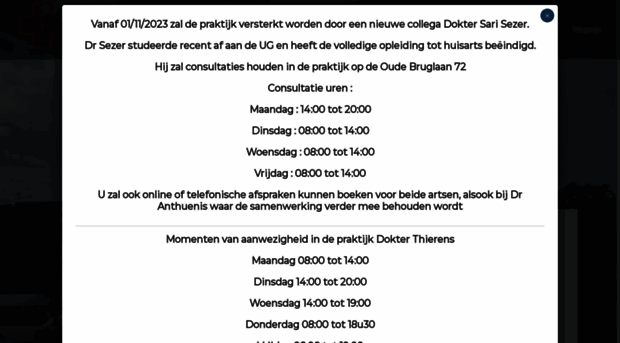 dokterthierenslokeren.be