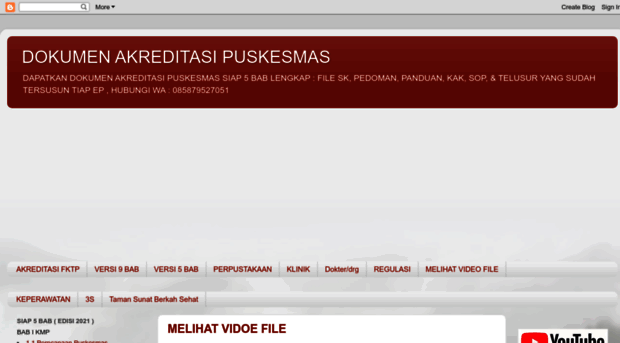 dokumenakreditasipuskesmasfktp.com