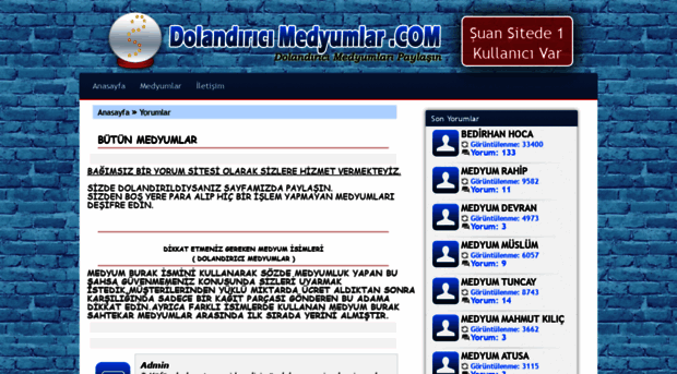 dolandiricimedyumlar.com