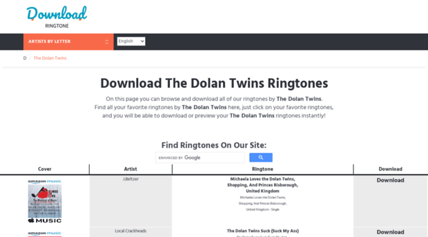 dolantwins.download-ringtone.com