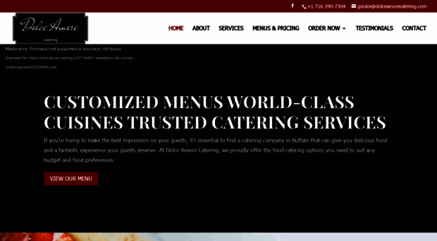 dolceamorecatering.com