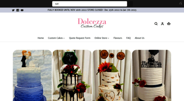 dolcezzacakes.com