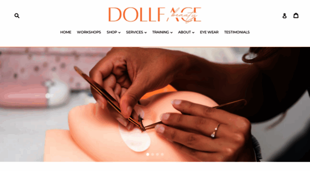 dollfacebeautylounge.com
