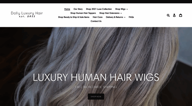 dollyluxuryhair.com