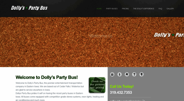 dollyspartybus.com