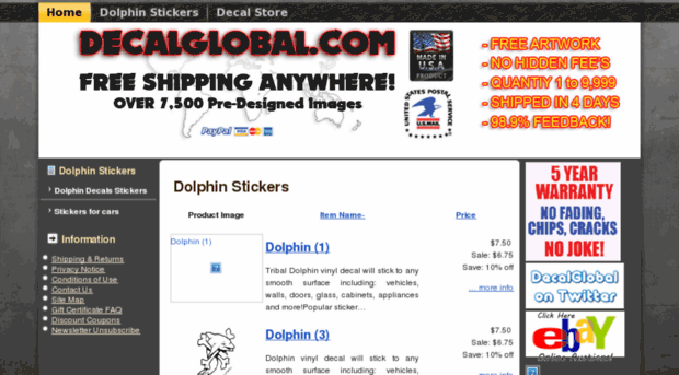 dolphin-stickers.com