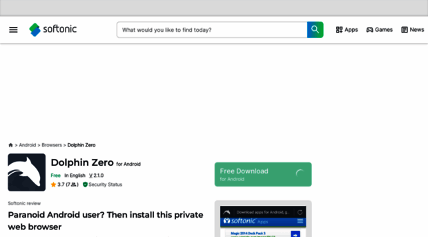 dolphin-zero.en.softonic.com