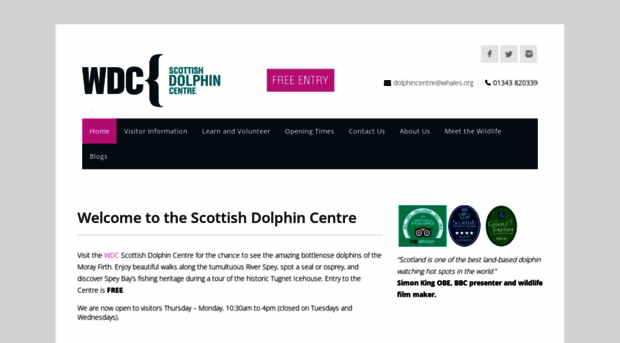 dolphincentre.whales.org