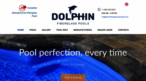 dolphinfiberglasspoolscanada.com