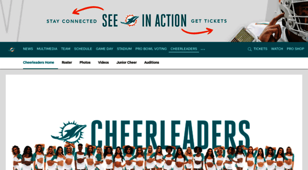 dolphinscheerleaders.com