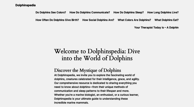 dolphinspedia.com