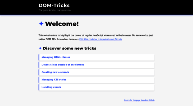 dom-tricks.com