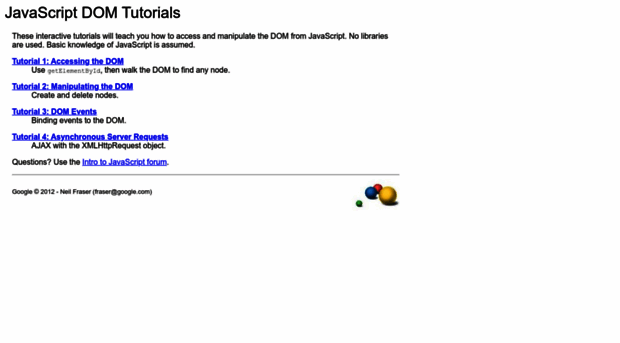 dom-tutorials.appspot.com - JavaScript DOM Tutorials - DOM Tutorials ...