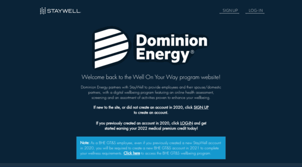 Com login dom www Welcome Dominion