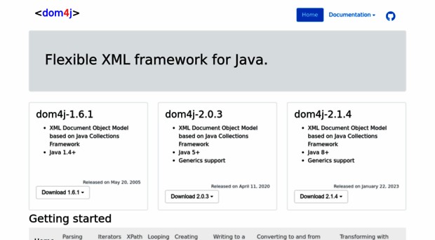 dom4j.github.io