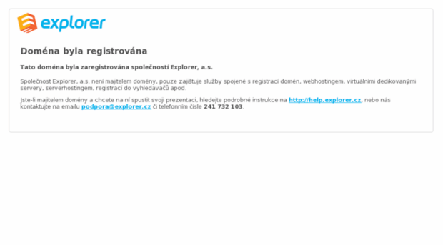 domain.explorer.cz