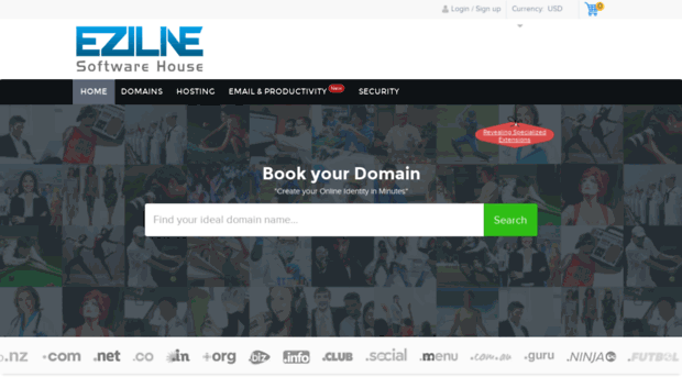domain.eziline.com