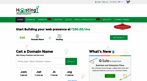 domain.hosting1.in