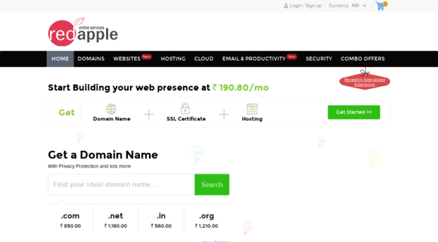 domain.red-apple.in