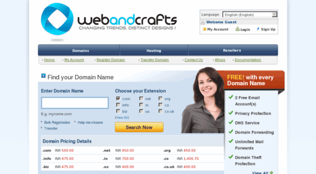 domain.webandcrafts.com